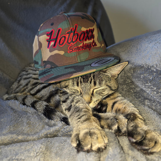 HOTBOXX SNAPBACK (RED Logo)