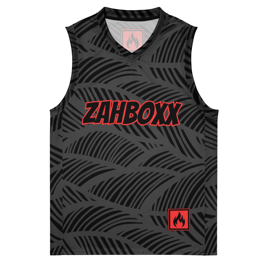 ZAHBOXX BLACK PALM JERSEY