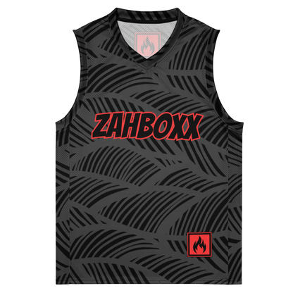 ZAHBOXX BLACK PALM JERSEY