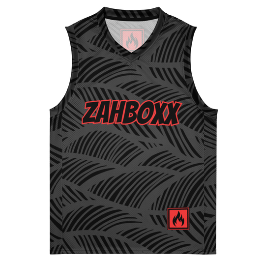 ZAHBOXX BLACK PALM JERSEY